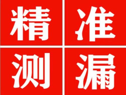 钟祥尚嘉漏水精准查找